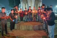 Ketikan Terhenti, Doa Membumbung: Solider Jurnalis Jambi untuk Sahabat di Selat Sunda