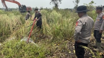 Gunakan Cairan X-FIRE: Langkah Cepat Polda Jambi Padamkan Karhutla di Taman Nasional Berbak