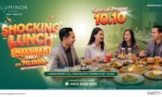Nikmati Makan Siang Puas Tanpa Batas di Promo Spesial “10.10 Shocking Lunch (Maksibar)” Hanya di Luminor Hotel Jambi